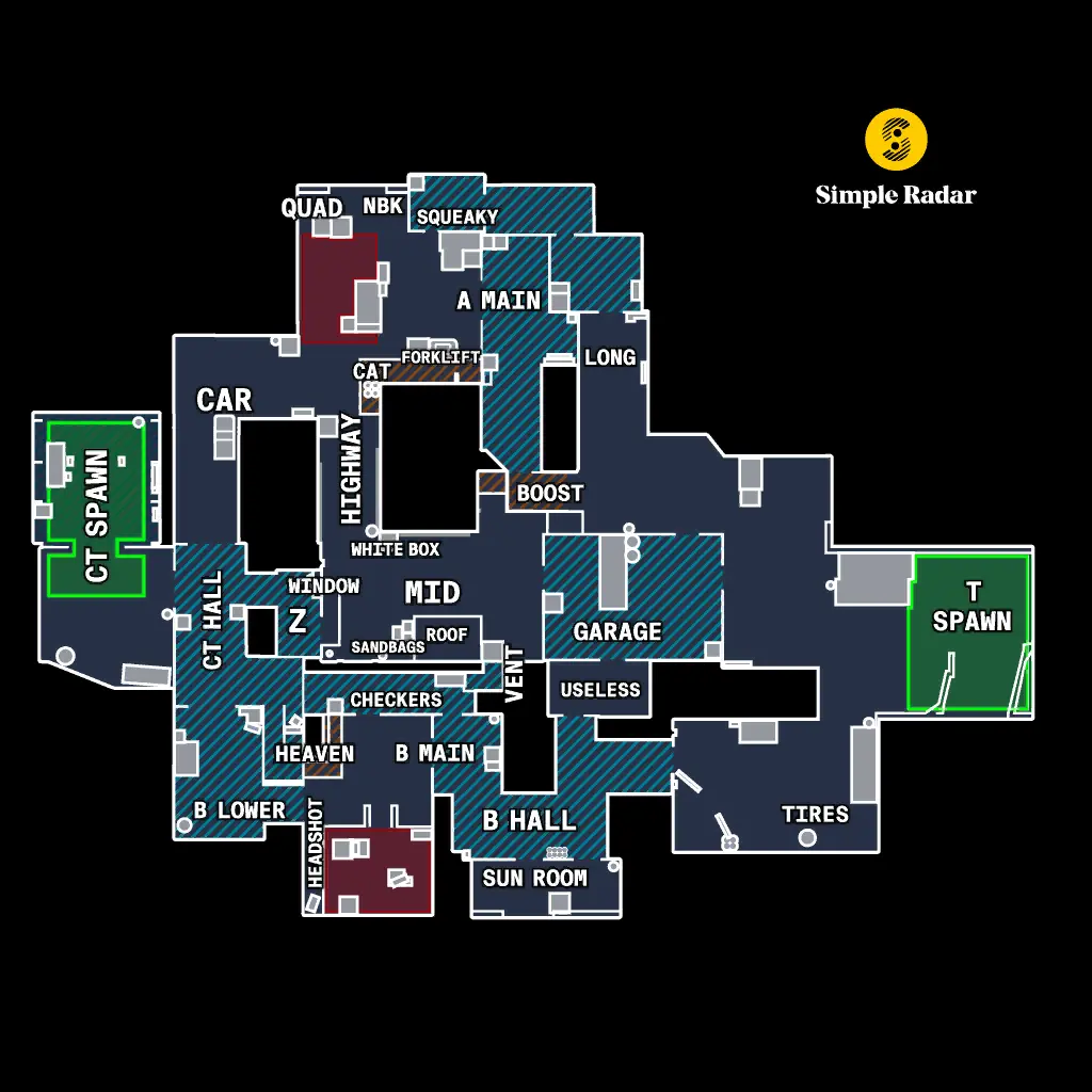 Cache Your Strategy: A Dynamic Dive into CSGO's Iconic Map